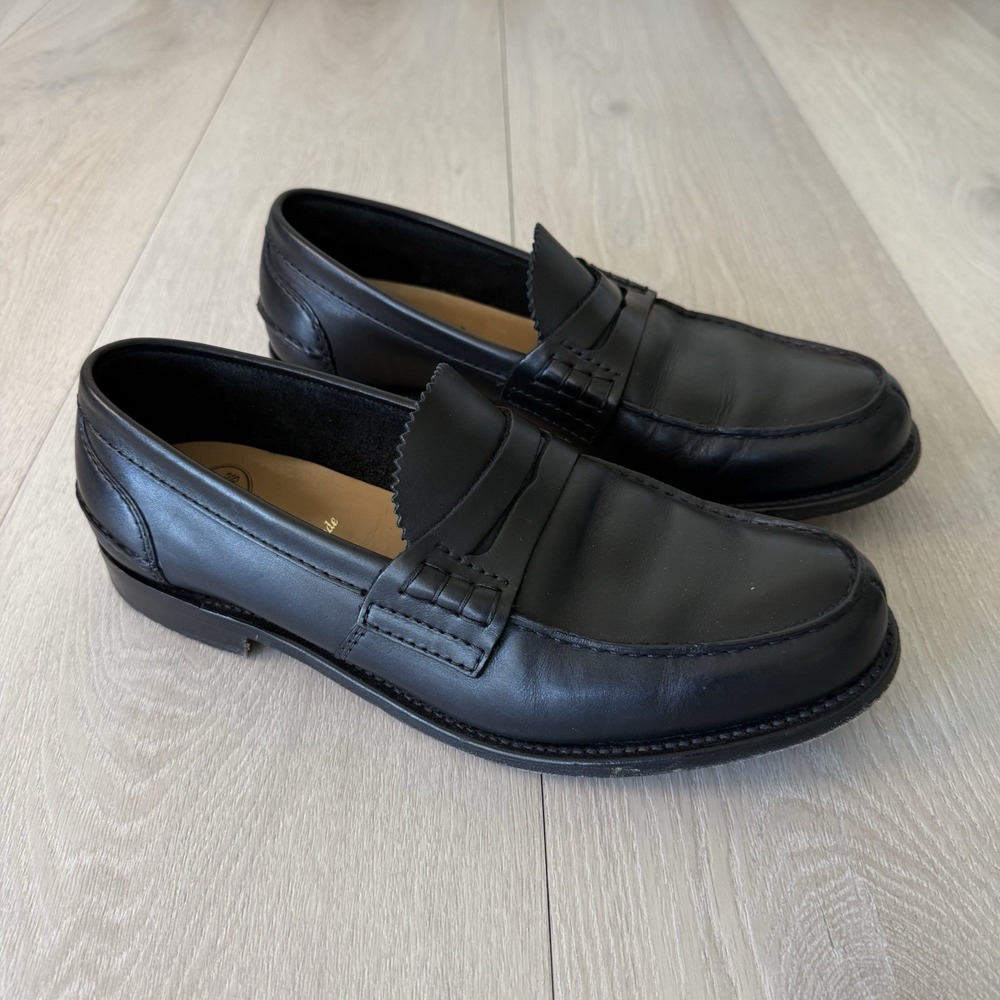 Church's Pembrey Black Penny Loafers Men's Size 8.5UK / 9.5US Made In England